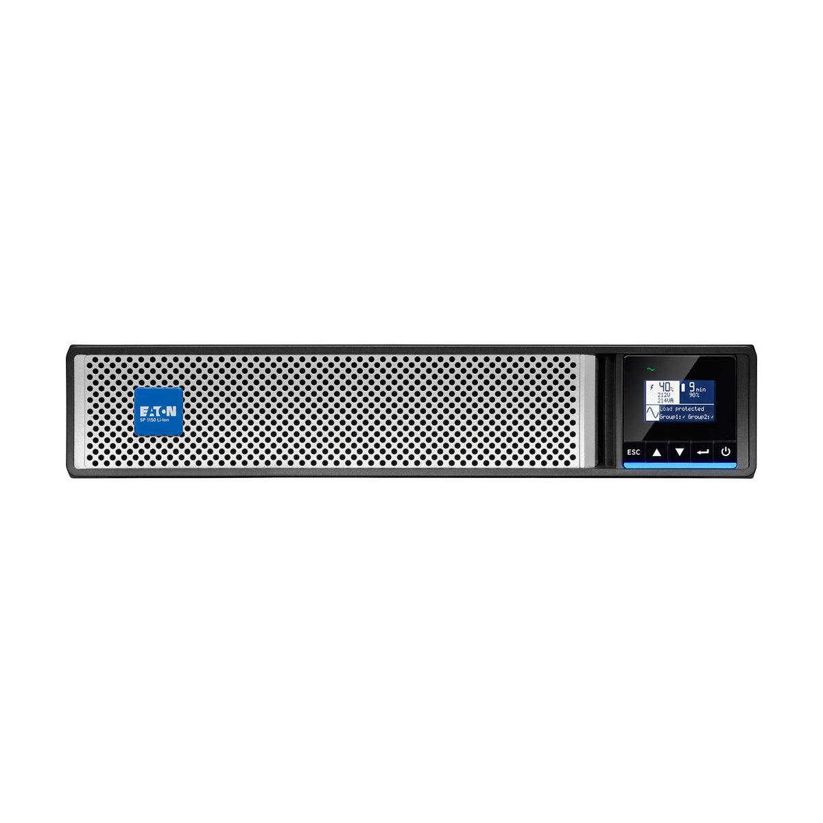 Eaton 5P Gen2 Lithium UPS, 1150 VA, 920 W, Input: C14, Outputs: (8) C13, RT, 2U, 5 years carry in