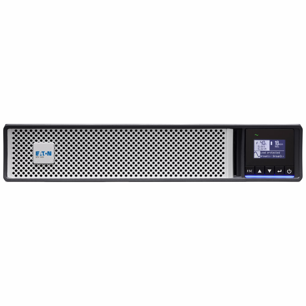 Eaton 5PX Gen2 UPS, 1000 VA, 1000 W, Input: C14, Output: (8) C13, Rack/tower, 2U, 3 years carry in