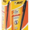 Bic Clic Medium Ballpoint Pen Black 1.0mm