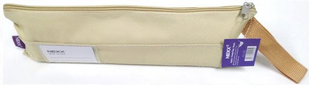 Nexx Fabric 1 Pocket 33cm Pencil Bag