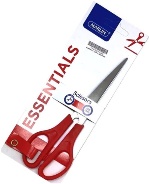 Marlin Large Scissors 165mm Red-Stainless