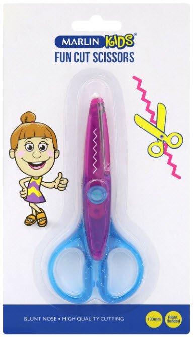 Marlin Kids Scissors Fun Cut 130Mm