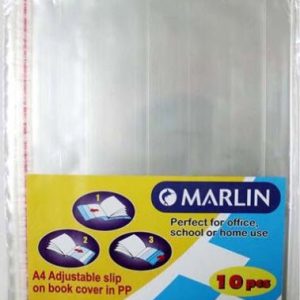 Marlin A4 Slipon Plastic Book Covers 50 micron