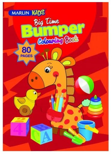 Marlin Kids Big Time Colouring Book 80 page
