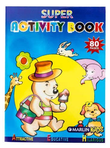 Marlin Kids Super Activity Books 80 Page