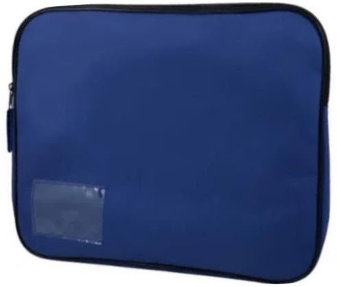 Marlin Canvas Book Bag Navy Blue