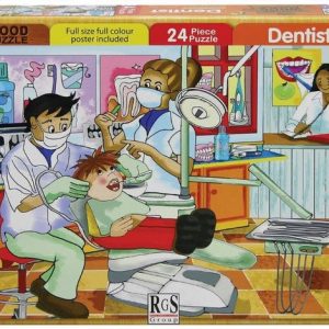 RGS 24pc Dentist Wooden Puzzle