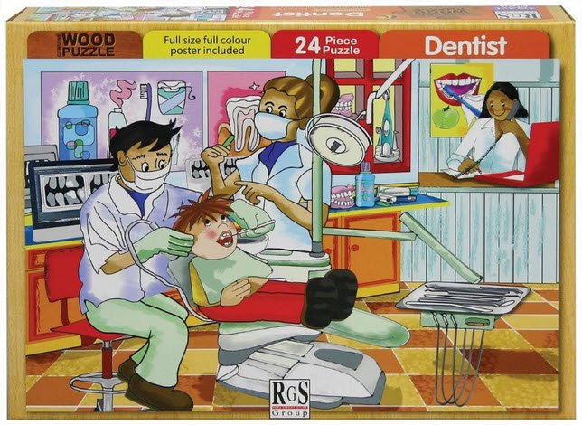 RGS 24pc Dentist Wooden Puzzle