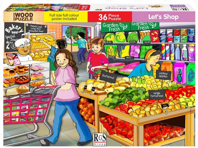 RGS 36pc Wood Puzzle