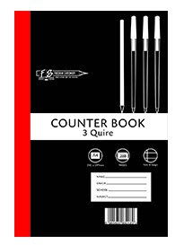 Freedom A4 3 Quire Hard Cover Counter Book 288 Page