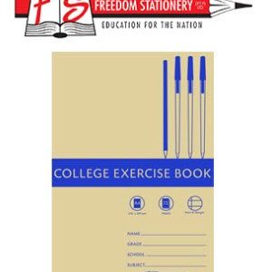 Freedom A4 College Exercise Book Feint and Margin 72 Page