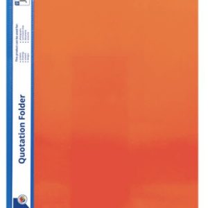 Marlin A4 Quotation and Presentation Folder – Orange