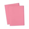 Marlin A4 Flat File Folders Pink Pack of 100