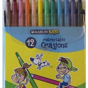 Marlin Kids Retractable Crayons