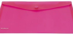 Marlin A4 Pink Carry Folder with Stud