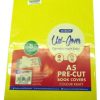 Marlin Kids A5 Precut Book Cover Yellow5 Pack