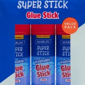 Marlin Non Toxic Glue Stick Value Pack Of 3