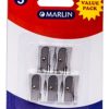 Marlin Metal Sharpeners 1 Hole 5's Blister pack