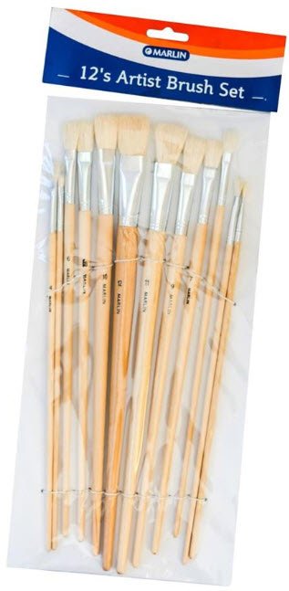 Marlin Round Brush Set 12