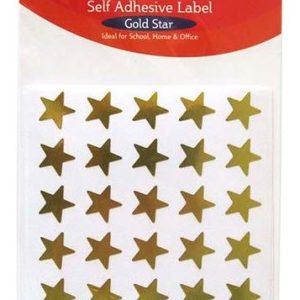 Marlin Self Adhesive Labels 180 Gold Stars