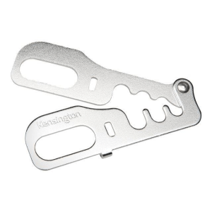 Kensington - Cable Saver - Accessory to lock down: Compatible with Kensington MicroSaver, ClickSafe and Combination standard locks.Requires Kensington lockLightweight, slim design doesn't add clutterSecures up to 3 desktop accessories simultaneouslyPass your Kensington lock through the closed cable saver or use integrated K-Slot to lock shutSecure your peripherals such as mice and keyboards