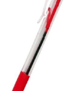 Foska Retractable Red Ball Pen 1.0mm