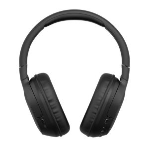 Belkin - SoundForm - Built-in Microphone with Clear Call Quality technology - Bluetooth - Fast USB-C charging brings 60 hours of playtime on a full charge. Foam ear cushion cups and an adjustable headband - ensure an excellent fit and long-listening comfort. - Black