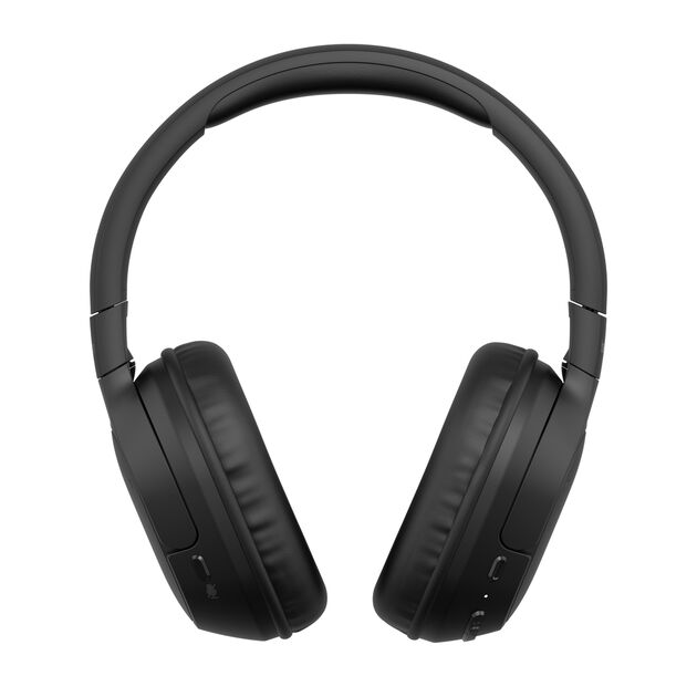 Belkin - SoundForm - Built-in Microphone with Clear Call Quality technology - Bluetooth - Fast USB-C charging brings 60 hours of playtime on a full charge. Foam ear cushion cups and an adjustable headband - ensure an excellent fit and long-listening comfort. - Black