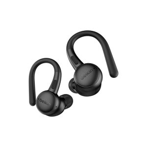 Belkin - SoundForm - ActiveFit Wireless Earphones with Built-in Microphone, USB-C Fast Charging, 36H Battery Life, IP54 Water Resistance - Bluetooth Earbuds for iPhone, iPad, Galaxy, Pixel, & More - Black