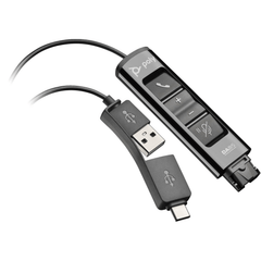 Poly DA85 USB to QD Black Adapter TAA