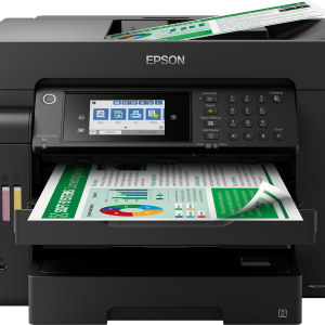 Epson EcoTank L15150 A3+ 4-in-1 with Wi-Fi and Ethernet printer; Print, copy, scan and fax; low cost per page, 550-sheet tray capacity and 50-sheet ADF; two 250-sheet front trays,