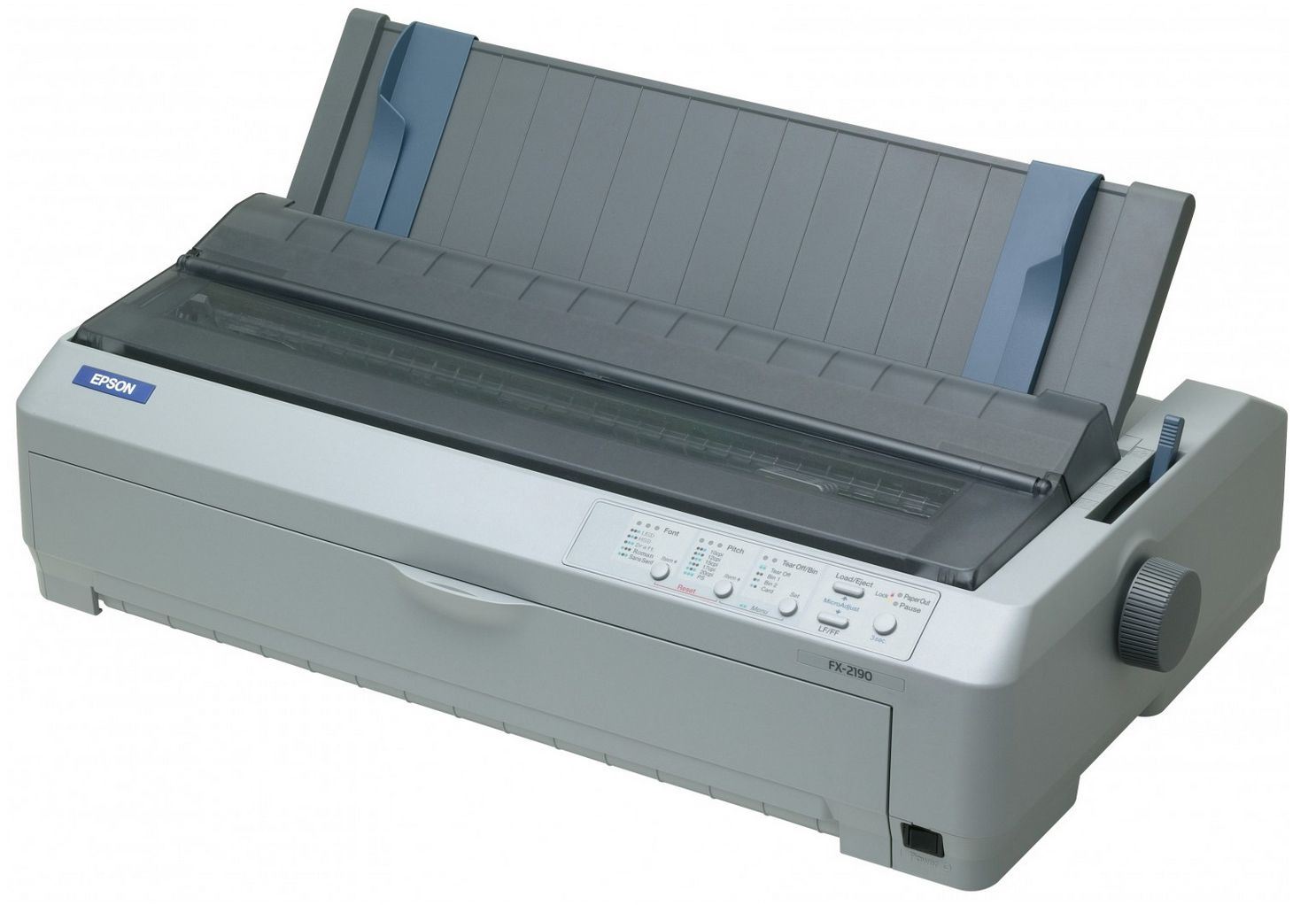Epson FX-2190, Dot Matrix Printers, Impact dot matrix, 136 columns, 18 Needles (2 x 9), Type B interface, USB 2.0 Type B, Bidirectional parallel, Ethernet interface (100 Base-TX /