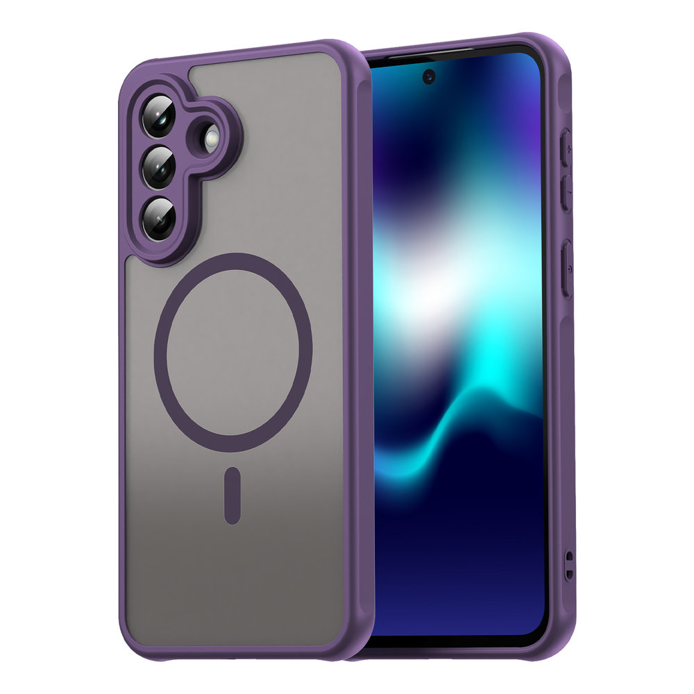 Tuff-Luv - Magnetic Phone Case for Samsung Galaxy A37 5G Built-In Magn