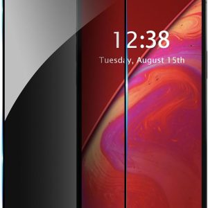 Tuff-Luv - 2.5D Privacy Glass Screen Protection Compatible with Samsung Galaxy A17 5G - Dark Privacy