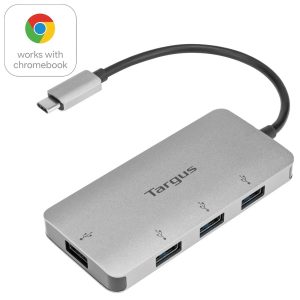 TARGUS - USB-C 4 PORT HUB AL CASE