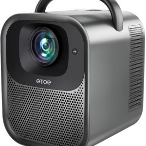 ETOE Seal Pro Google TV Home Cinema Projector - Google TV 3.0 with Built-in Netflix, Chromecast, AirPlay Screen Mirroring, 1300 ANSI Brightness, 1920 x 1080 Native Resolution, 3000