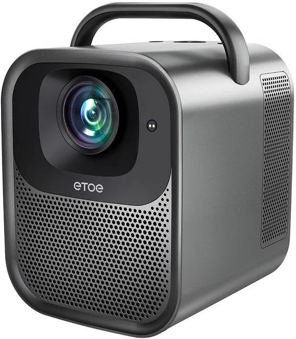 ETOE Seal Pro Google TV Home Cinema Projector - Google TV 3.0 with Built-in Netflix, Chromecast, AirPlay Screen Mirroring, 1300 ANSI Brightness, 1920 x 1080 Native Resolution, 3000