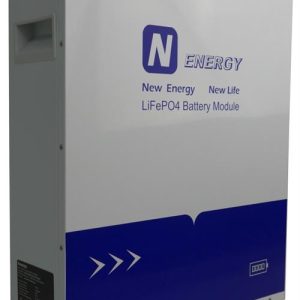 Solarix Nenergy 25.6V 120Ah LiFePo4 Single Battery Module- Total Usable Energy 2.56kWh, LCD Control Panel, Nominal Voltage 25.6V, Nominal Rated Capacity 120AH, Continuous Charging