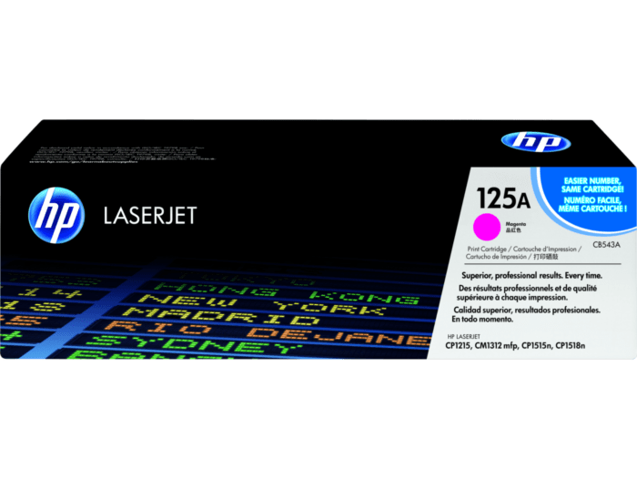 HP 125A MAGENTA LASERJET TONER CARTRIDGE