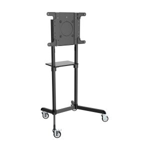 Eaton Rolling TV/Monitor Cart for 37” to 70” Flat-Screen Displays, Rotating Portrait/Landscape Mount