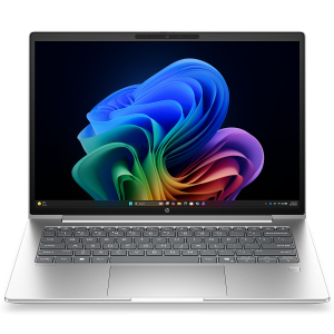 HP ProBook 4 G2i AI 14in 5G-LTE laptop, silver