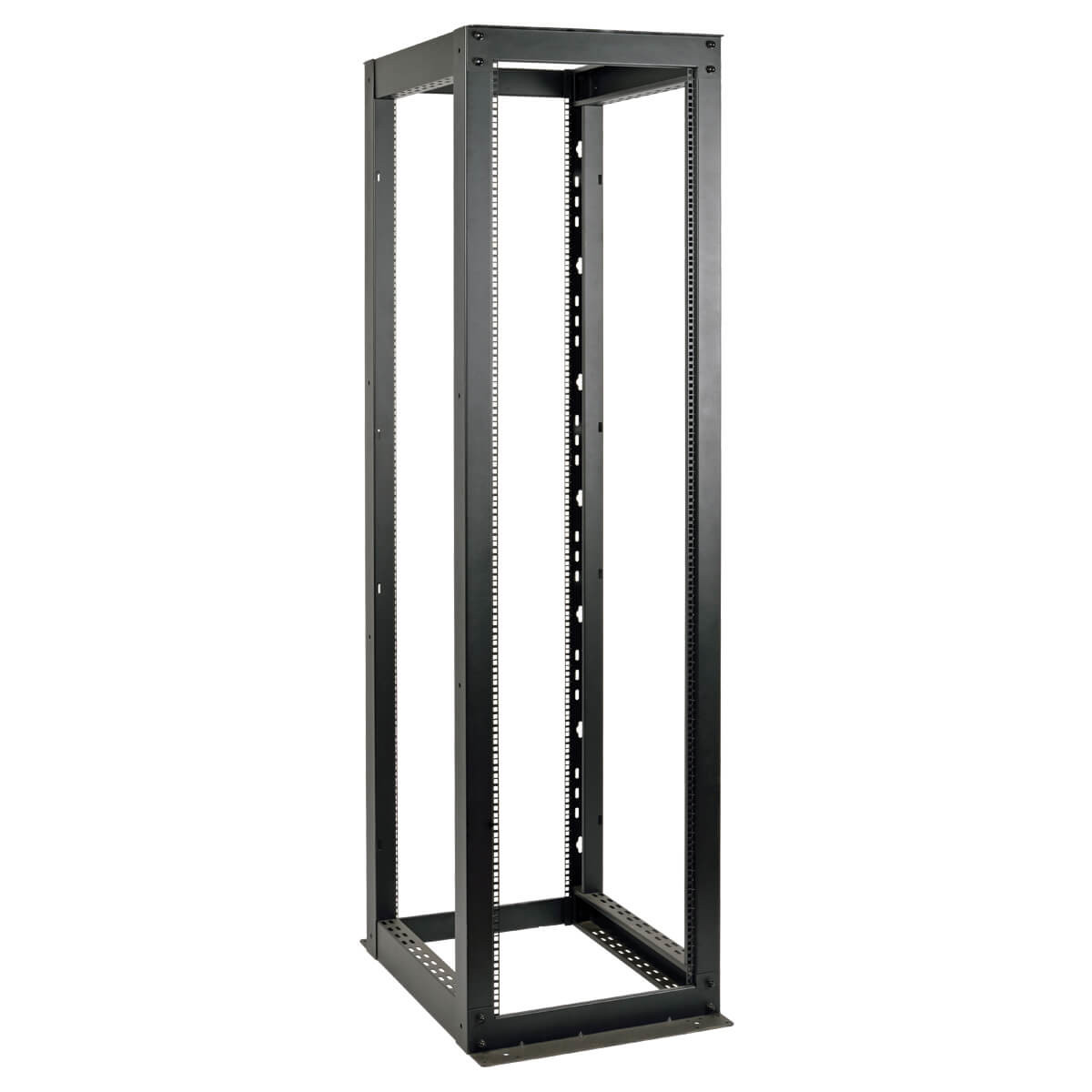 Eaton 50U Heavy-Duty 4-Post SmartRack Open Frame Rack - Organize and Secure Network Rack Equipment