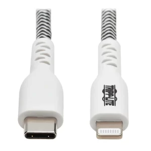 Eaton Heavy-Duty USB-C to Lightning Sync/Charge Cable, MFi Certified - M/M, USB 2.0, 6 ft. (1.83 m)
