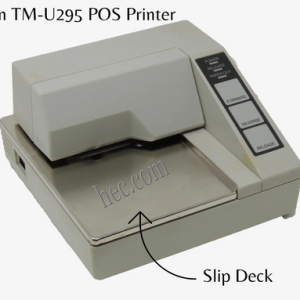 Flatbed Slip Printer for cheque and authorization terminals Epson TM-U295 (292): Serial, w/o PS, EDG Epson TM-U295 (292): Serial, w/o PS, EDG, Single Colour, Drawer kick-out, RS-23