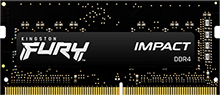 16GB 3200MT/s DDR4 CL20 SODIMM FURY Impact