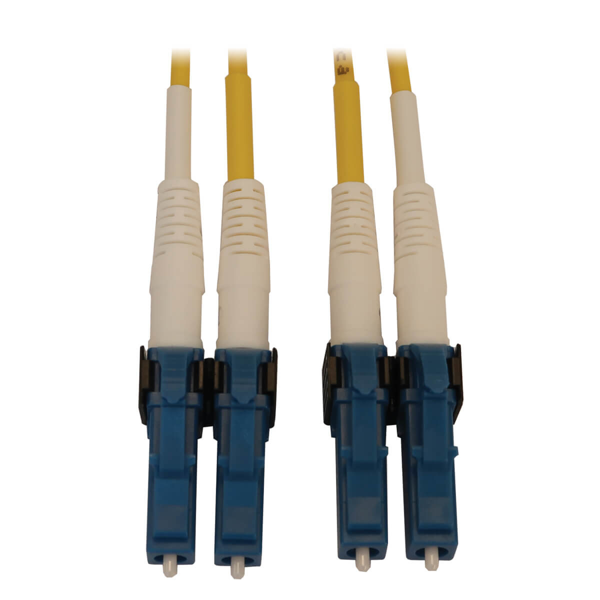 Eaton 400G Duplex Singlemode 9/125 OS2 Switchable Fiber Optic Cable (LC/UPC M/M), LSZH, Yellow, 1 m (3.3 ft.)