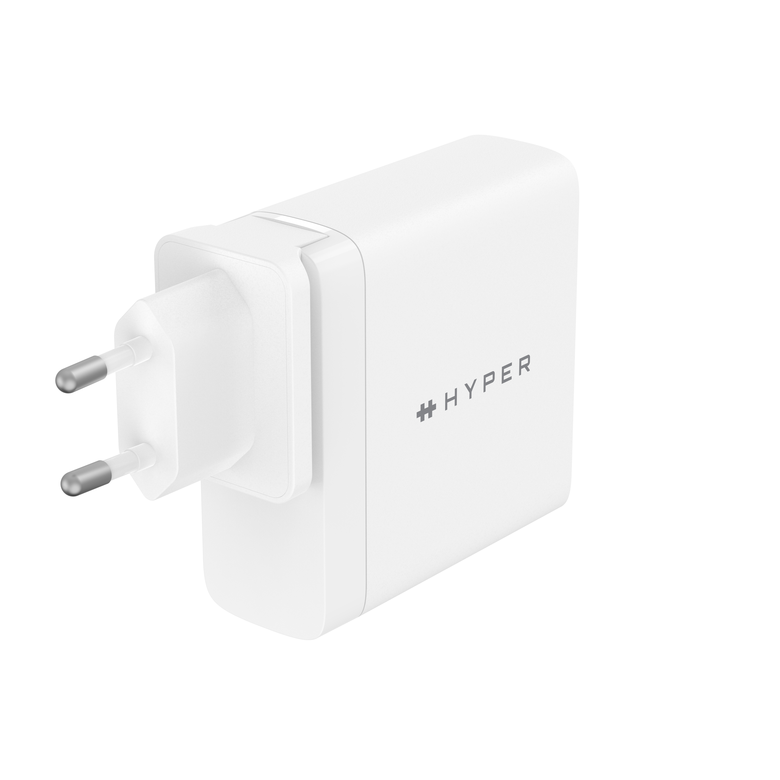 Hyper® HyperJuice 140 W Gan Charger - Global - Multi-port. Includes 1x USB-C cable