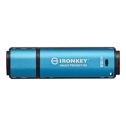 512GB USB-C IronKey Vault Privacy 50C AES-256 Encrypted, FIPS 197
