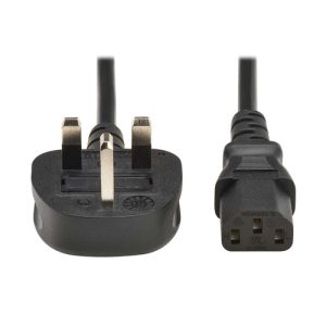 Eaton PDU Power Cord, C13 to BS1363 - 10A, 250V, H05VV-F, 2M, Black