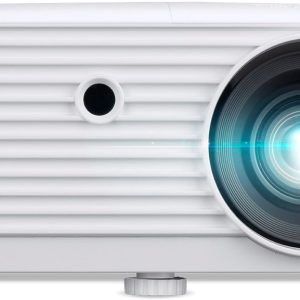 Acer Vero Laser PL3510ATV DLP 1080p 5000 Lm 50,000:1 Android TV dongle (Wireless projection via Chromecast) 1 x 10 W Speaker EMEA 3.05Kg Carrying Case EURO Power 3 Yr FRR Warranty Input:HDMI 2.0b (HDCP 2.2) x 1HDMI 2.0b (HDCP 2.2, Audio Return) x 1USB (Multimedia, Type A 2.0) x 1, share output/Control port Control Interfaces: USB (Type A 2.0) x 1, share output portRS232 (D-sub) x 1 Output:PC Audio (3.5mm mini jack) x 1; Spdif Audio (Optical) x 1; DC Out (5V/1.5A, USB Type A) x 1 In the Box: AC power cord; HDMI cable; Remote control; Battery for remote controlLens cap; Carrying case; Quick start guide; Security card; ATV dongle